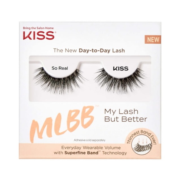 KISS MLBB My Lash But Better, So Real, False Eyelashes - Picture 1 of 5